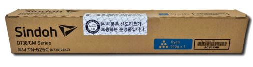 신도리코 D730T28KCTN-626C파랑 정품토너
