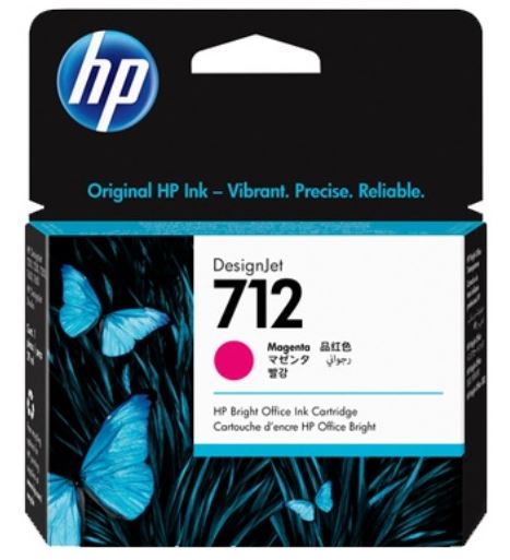 HP712 3ED68A 
빨강 정품잉크