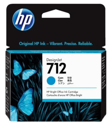 HP712 3ED67A 
파랑 정품잉크