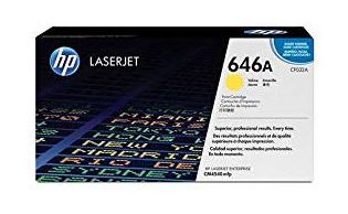 HP CF032A 646A노랑 정품토너CF032AC 화이트팩 30% 차감