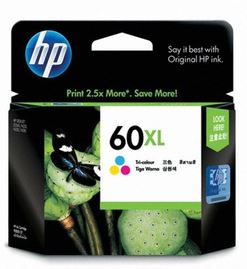 HP60XL CC644WA 
컬러 정품잉크