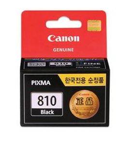 캐논 PG-810 [검정/정품잉크/표준용량]
*순정품마크 미부착 20%차감*