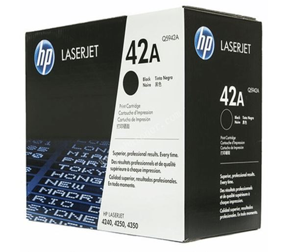 HP Q5942A 
검정 정품토너