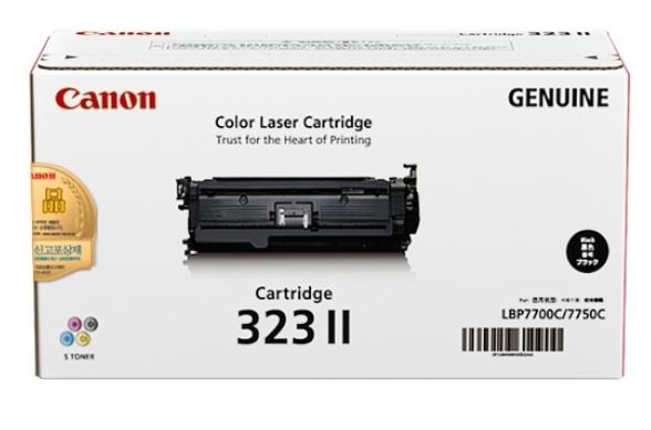 캐논 CRG-323II BK
검정 대용량 정품토너
순정품스티커 미부착20%차감