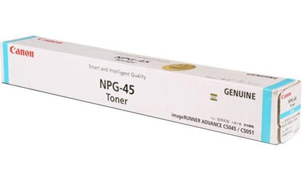 캐논 NPG-45C 
파랑 정품토너
순정품스티커 미부착 20% 차감
자가검사스티커 미부착 20% 차감