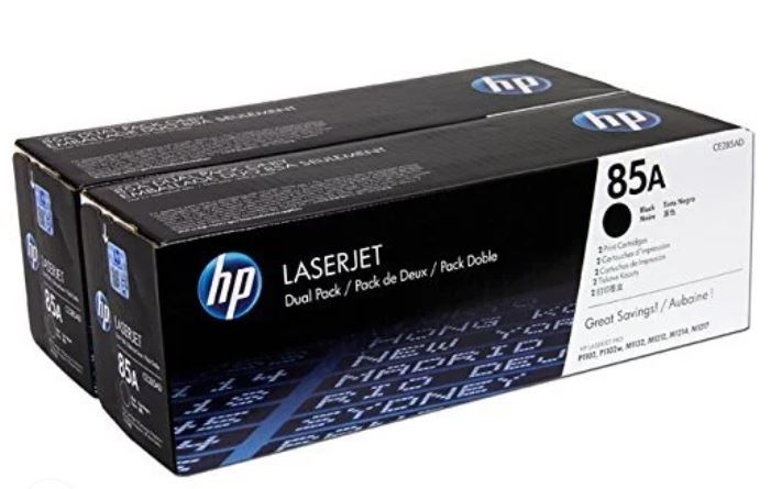 HP CE285AD 검정 정품토너듀얼팩