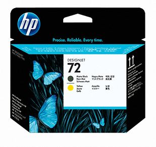 HP72 C9384A
매트검정+노랑 정품헤드