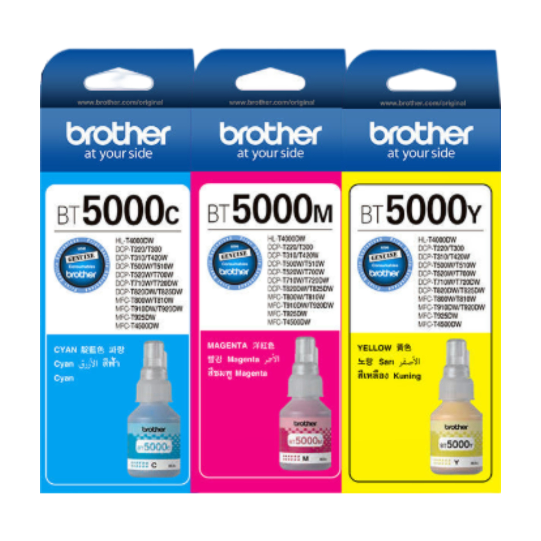 브라더 BT5000C 파랑
브라더 BT5000M 빨강
브라더 BT5000Y 노랑