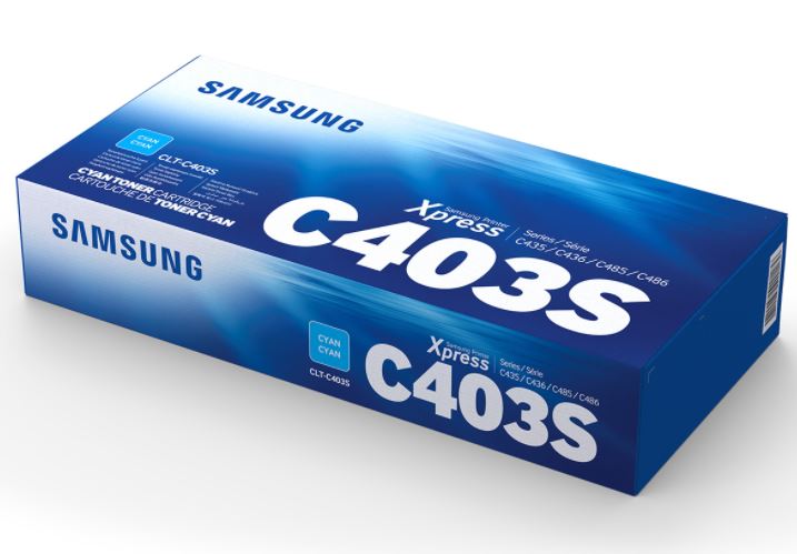 삼성 CLT-C403S 
파랑 정품토너