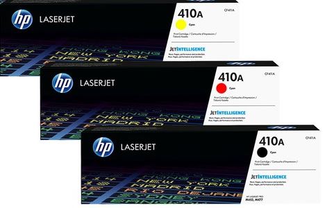 HP CF411A 410A 파랑 정품토너
HP CF412A 410A 노랑 정품토너
HP CF413A 410A 빨강 정품토너