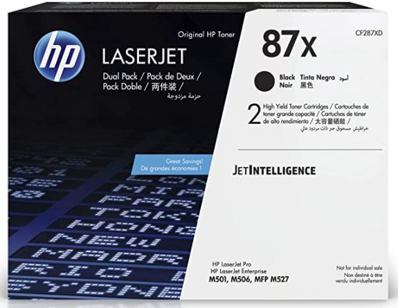 HP CF287X 
대용량 정품토너
XC 화이트팩제품 20%차감