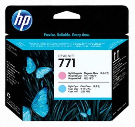 HP771 CE019A
밝은빨강+밝은파랑정품헤드