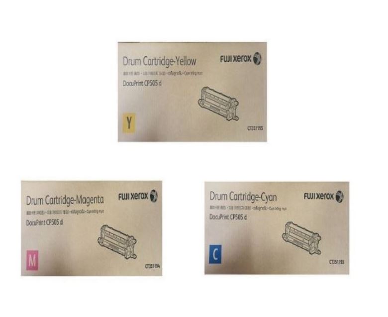 제록스 CT351193 파랑 정품드럼제록스 CT351194 빨강 정품드럼제록스 CT351195 노랑 정품드럼