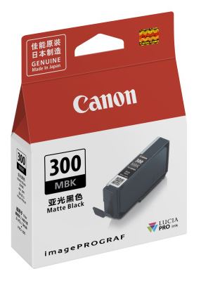 캐논 PFI-300MBK
매트검정 정품잉크