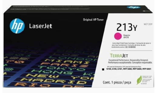 HP 213Y W2133Y 빨강 정품토너
